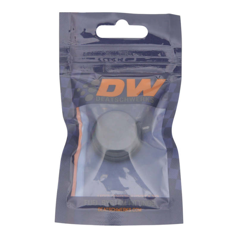 DeatschWerks 10AN ORB Male Plug Low Profile Internal Allen/Hex (Incl O-Ring) - Anodized Matte Black 6-02-0719-B 6-02-0719-B Photo - lifestyle view