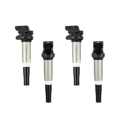 Mishimoto 2002+ BMW M54/N20/N52/N54/N55/N62/S54/S62 Four Cylinder Ignition Coil Set of 4 MMIG-BMW-0204 MMIG-BMW-0204 User 1