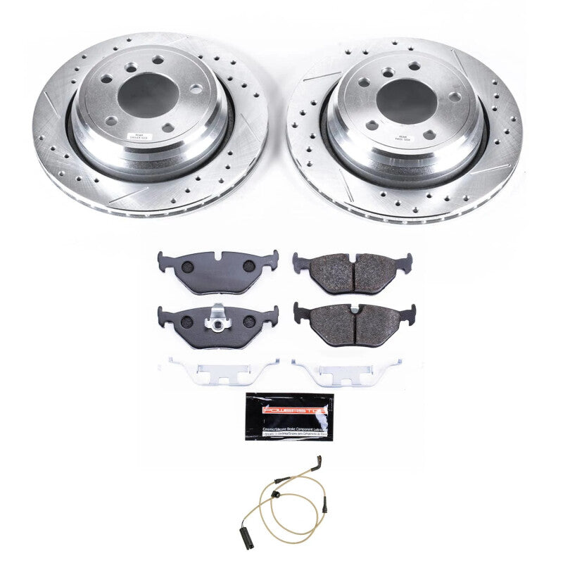 PowerStop Power Stop 99-03 BMW 540i Rear Track Day Brake Kit TDBK3126 TDBK3126 Photo - Primary