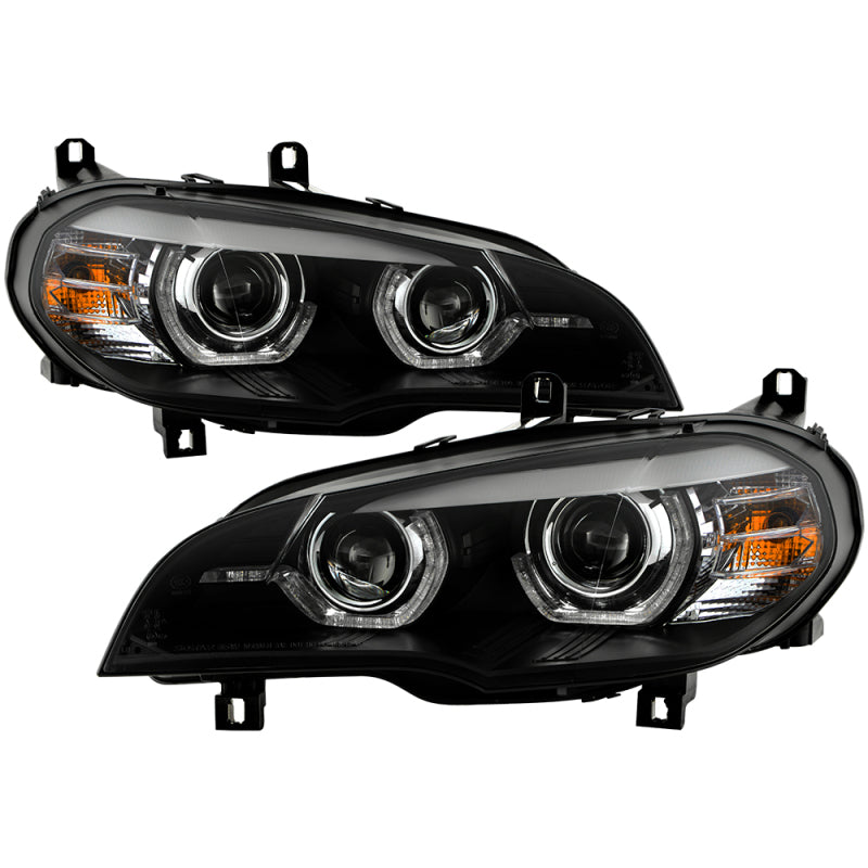 Spyder BMW X5 E70 07-10 Xenon/HID AFS High-Power LED Headlights - Black PRO-YD-BMWE7007AFSHIDAP-BK 5088239 5088239 Photo - Primary