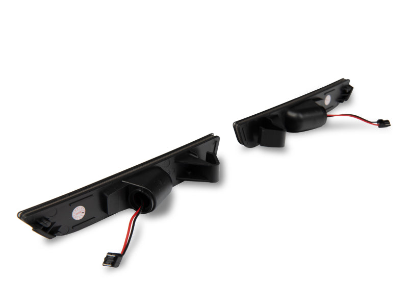 Raxiom 10-14 Ford Mustang Axial Series LED Side Marker Lights (Smoked) 412496 412496 Photo - Close Up