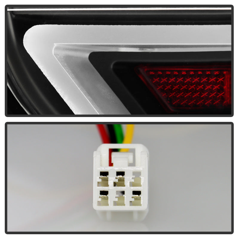 SPYDER 16-20 Mazda Miata MX-5 LED Tail Lights - Black (ALT-YD-MMI16-LED-BK) 5088437 5088437 User 2