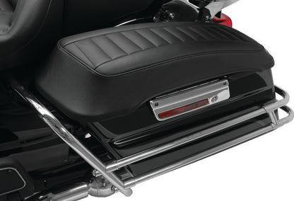 Mustang Motorcycle Saddlebag Lid Cov Blk Studs 77600 77600 Photo - Primary