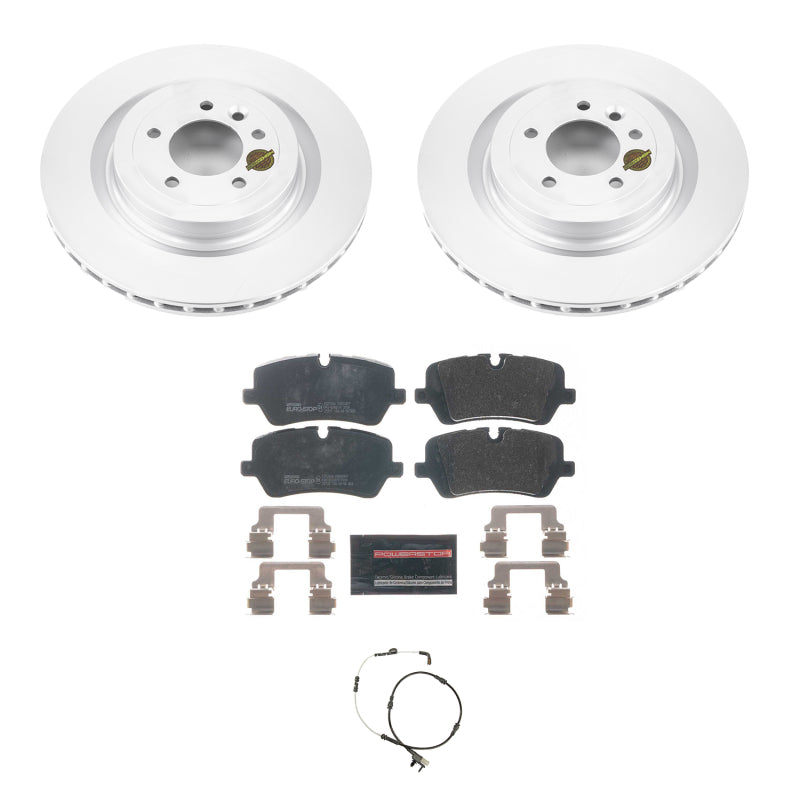 Power Stop 18-19 Land Rover Range Rover Sport Rear Euro-Stop Brake Kit ESK8385 ESK8385 Photo - Primary