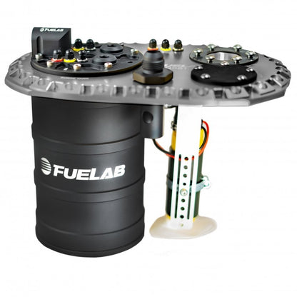 Fuelab Quick Service Surge Tank w/49442 Lift Pump & Dual 340LPH Pumps - Titanium 62711-1 62711-1 User 1