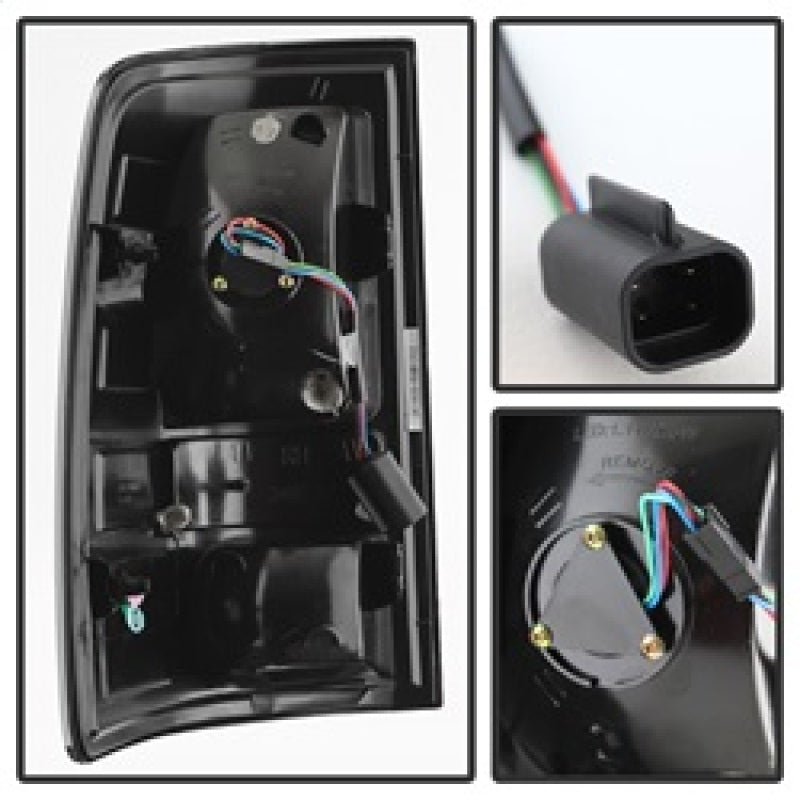 Spyder Dodge Ram 1500 13-14/Ram 2500 13-14 LED Tail Lights LED Model only - Blk ALT-YD-DRAM13-LED-BK 5077530 5077530 Photo - Unmounted