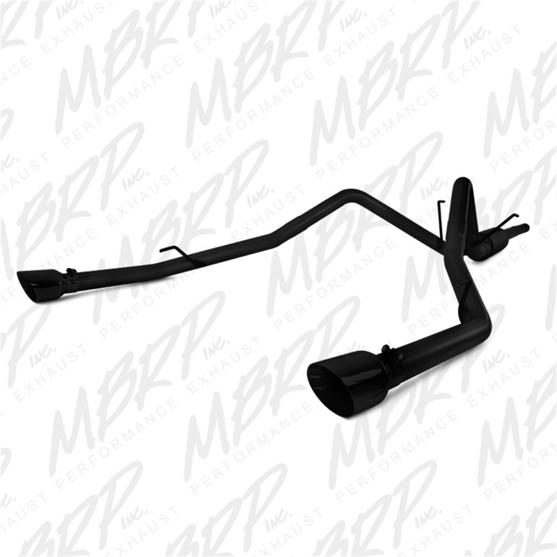 MBRP 09-14 Dodge Ram 1500 5.7L Cat-Back Dual Split Rear S5146BLK Photo - Primary