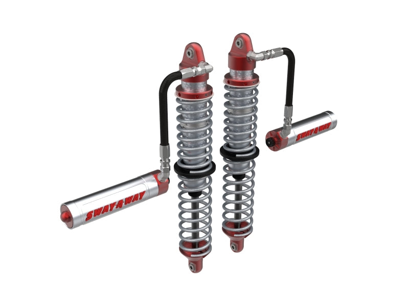 aFe 17-19 Polaris RZR 925/1000cc Sway-A-Way 2.5 Front Coilover Kit w/ Remote Reservoirs and Comp Adj 851-5600-02-CA 851-5600-02-CA Photo - Primary