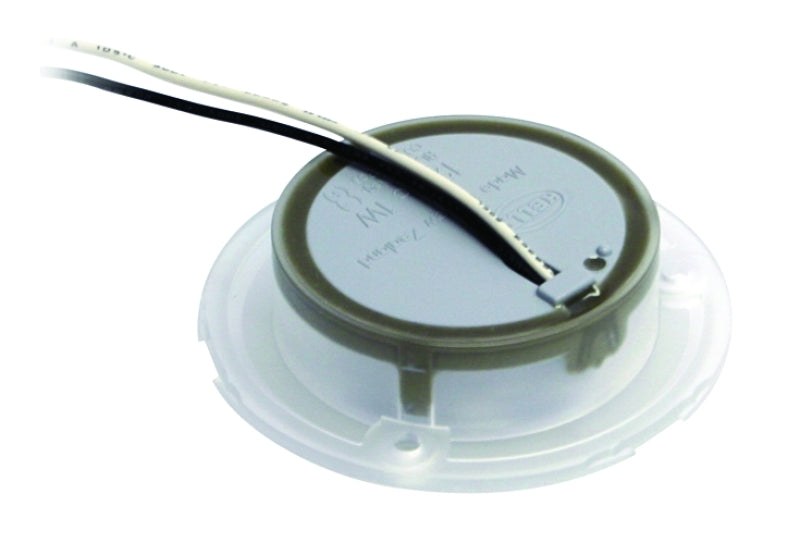 Hella  '0500 Series' Slim Line White 12V DC Round Soft LED Courtesy Lig 980500041 Photo - Close Up