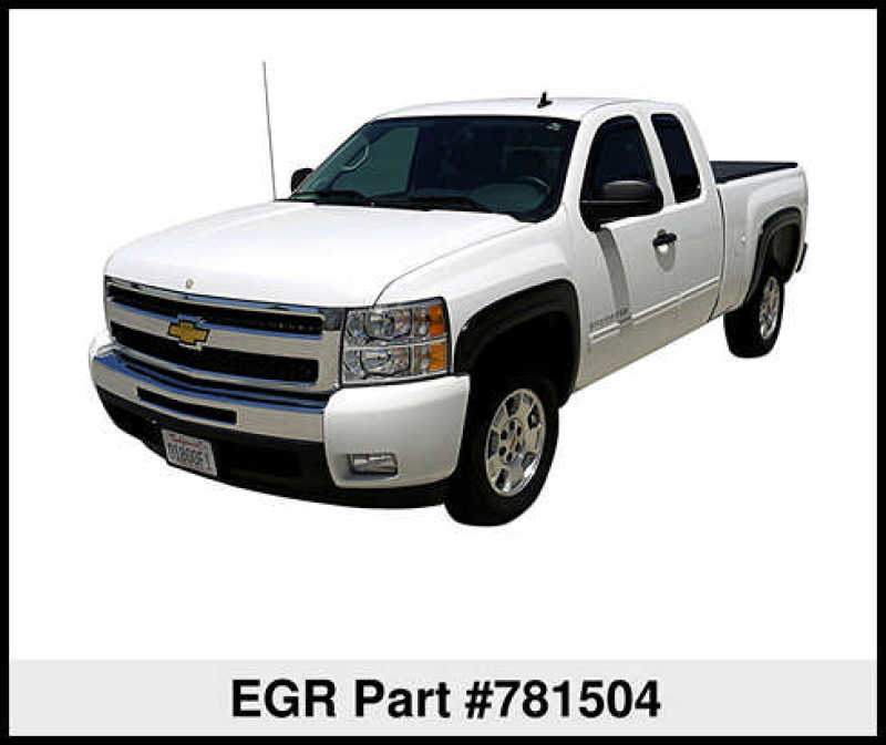 EGR 07-13 Chev Silverado 6-8ft Bed OEM Look Fender Flares - Set 781504 781504 Thumbnail