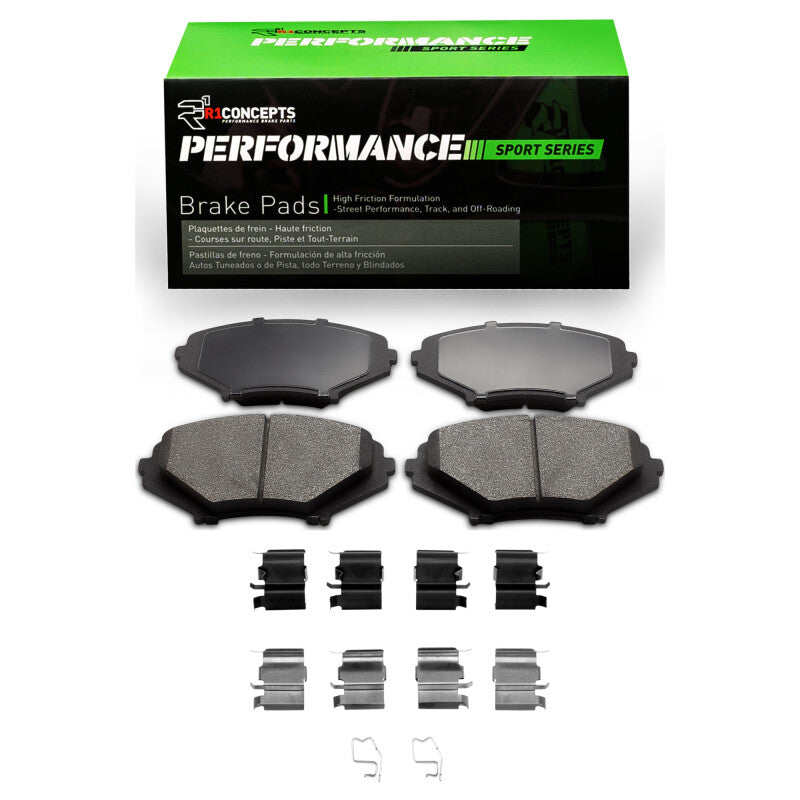 R1 Concepts RNC Performance Sport Brake Pads Brakes, Rotors & Pads Brake Pads - Performance main image