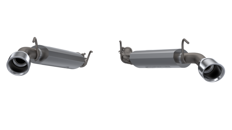 QTP 14-15 Chevrolet Camaro SS 6.2L 304SS AR3 Axle Back Exhaust w/4.5in Tips 600114 600114 Photo - Primary