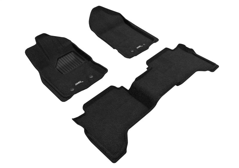 3D MAXpider 19-23 Ford Ranger Supercrew Elegant Black R1 R2 L1FR12204709 L1FR12204709 Photo - Primary