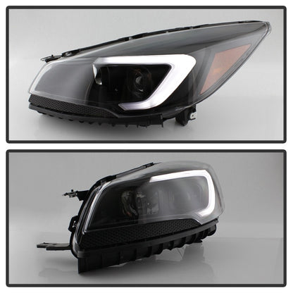 SPYDER xTune 13-16 Ford Escape LED Light Bar Halogen Projector Headlights - Black (PRO-JH-FESCA13-LB-BK) 9042904 9042904 Photo - Unmounted