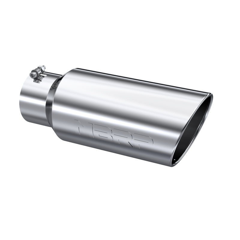 MBRP Universal Tip 7in O.D. Rolled End 5in inlet 18in length T5127 Photo - Primary