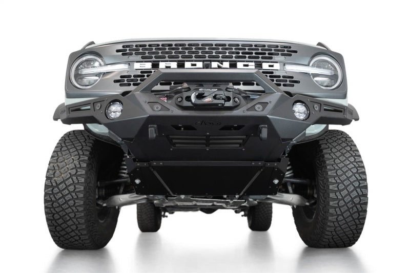 Addictive Desert Designs 21-23 Ford Bronco Krawler Front Bumper F230311070102 F230311070102 Photo - Mounted
