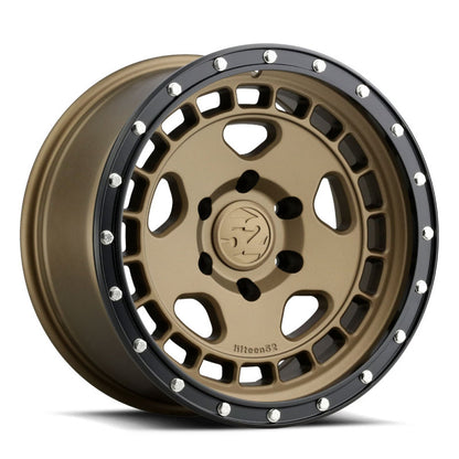 fifteen52 Turbomac Hd Block Bronze (Matte Bronze/Satin Black Ring/Steel Hardware) Wheel 17x8.5 0 6x135 THDBB-178565-00 Photo - Primary