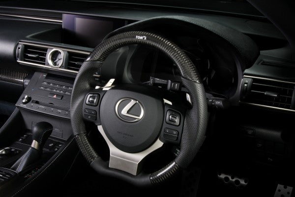 TOM'S Racing Carbon Steering Wheel - Lexus (CT, GSF, IS, NX, RC, RCF)