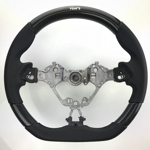 TOM'S Racing Carbon Steering Wheel - 2017-2021 Toyota 86 (After minor change / Kouki)