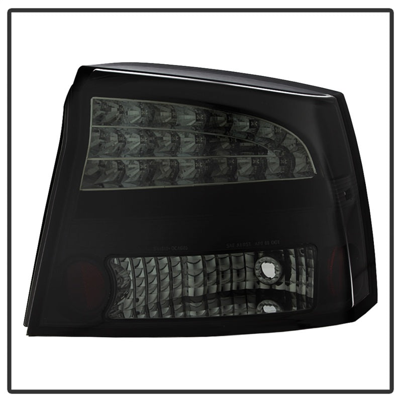 Spyder 06-08 Dodge Charger LED Tail Lights - Black Smoke ALT-YD-DCH05-LED-BSM 5084408 5084408 Photo - Unmounted