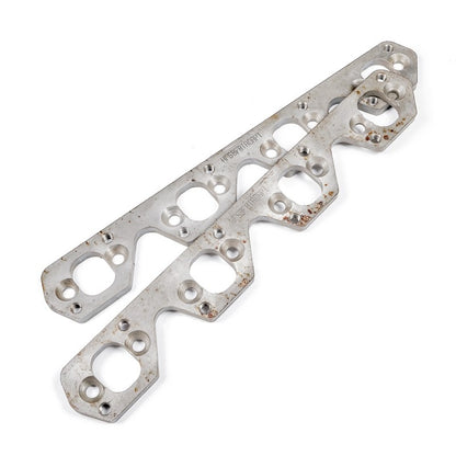 Stainless Works SBF Wide Rectangular Port Header Adapter 304SS Exhaust Flanges 1-7/8in-2in Primaries HFSBFBTADAPT HFSBFBTADAPT Photo - Primary
