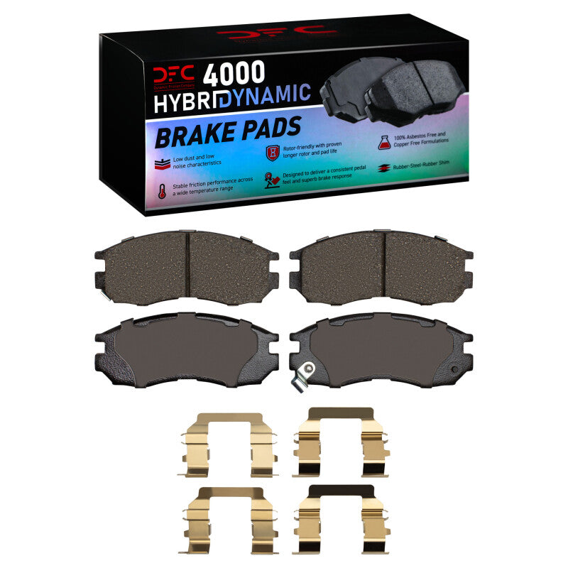 DFC DFC 4000 HybriDynamic Brake Pads Brakes, Rotors & Pads Brake Pads - OE main image