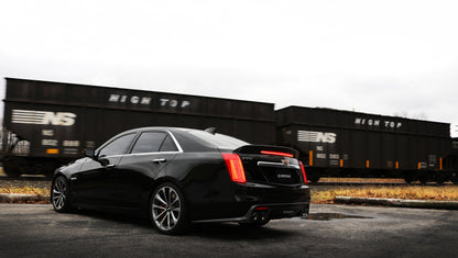 Corsa Performance Axle-Back Exhaust, Polished Xtreme, 2016 Cadillac CTS V 6.2L V8 2.75in 14358 Photo - Primary