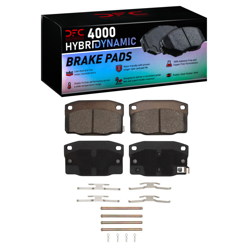 DFC DFC 4000 HybriDynamic Brake Pads Brakes, Rotors & Pads Brake Pads - OE main image