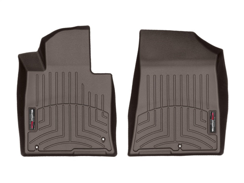 WeatherTech 2017+ Kia Cadenza Front FloorLiners - Cocoa 4711141 4711141 Photo - Primary
