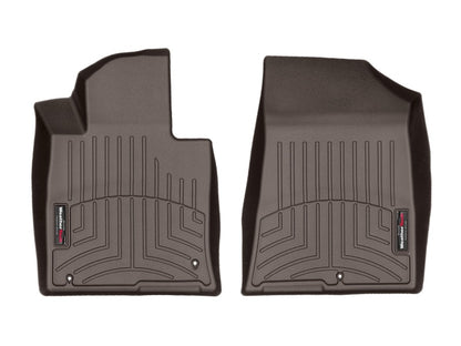 WeatherTech 2017+ Kia Cadenza Front FloorLiners - Cocoa 4711141 4711141 Photo - Primary