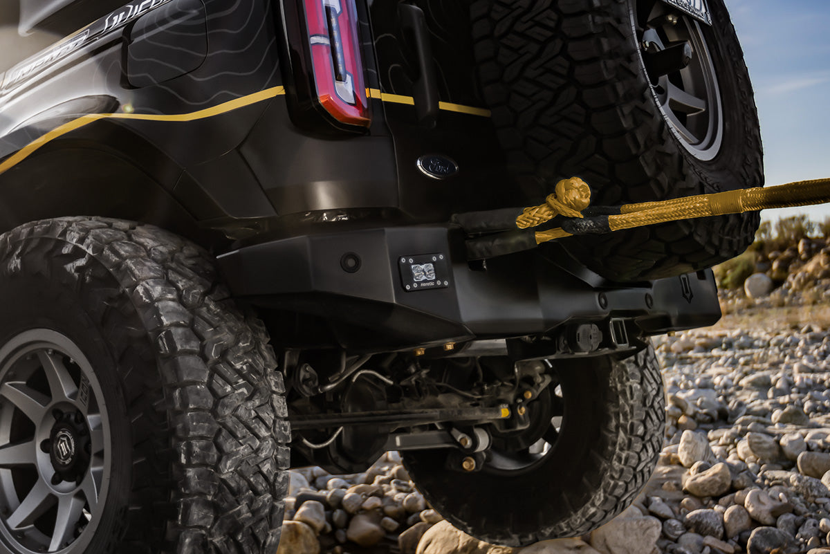 ICON 2021+ Ford Bronco Pro Series Rear Bumper 45202