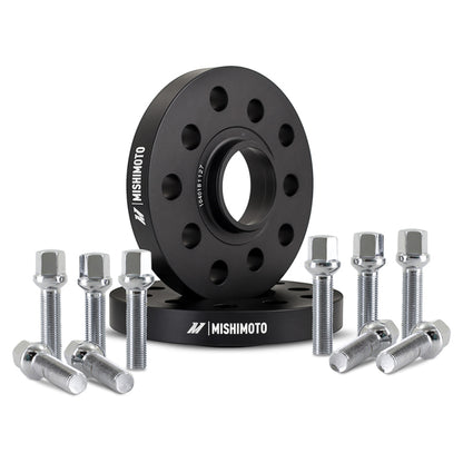 Mishimoto Wheel Spacers - 5x112 - 57.1 - 15 - M14 - Black MMWS-009-150BK MMWS-009-150BK Photo - Primary