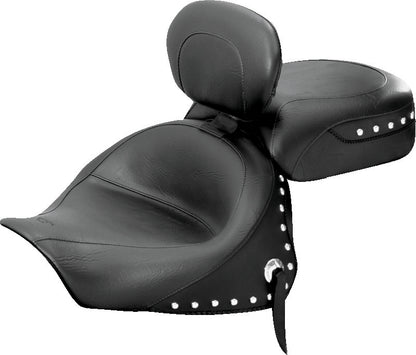 Mustang Motorcycle Studded Seat W/Dbr Vul1600Clsc 79350 79350 Photo - Primary