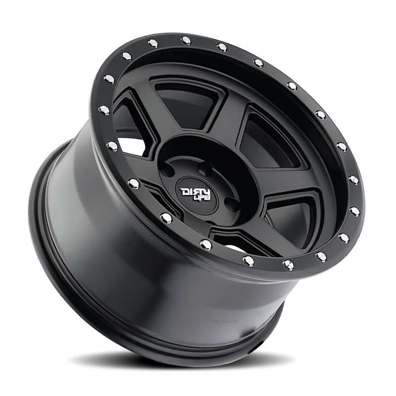 Dirty Life 9315 Compound 17x9 / 6x139.7 BP / -12mm Offset / 106mm Hub Matte Black Wheel 9315-7983MB12 9315-7983MB12 Photo - Primary