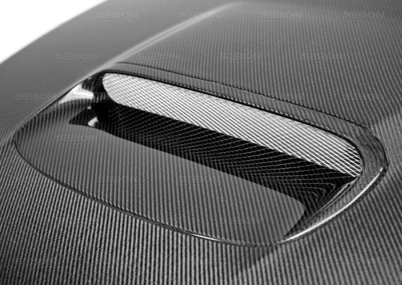 Seibon Carbon Fiber Hood For 2008-2014 Subaru WRX/STi HD0809SBIMP-OE Photo - Primary