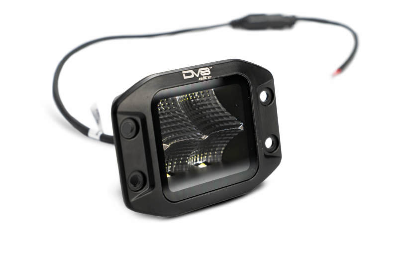 DV8 Offroad Elite Series 3in Cube LED Light 40W Spot 3W LED BE3FMW40W BE3FMW40W Photo - Unmounted