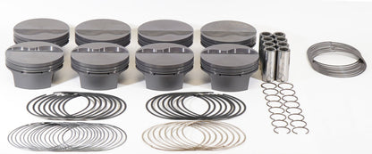 Mahle MS Piston Set Ford 349CI 4.040 Bore 3.400stk 5.400Rod .927 Pin -6.5cc 10.1 CR Set of 8 930245740 930245740 Photo - Primary