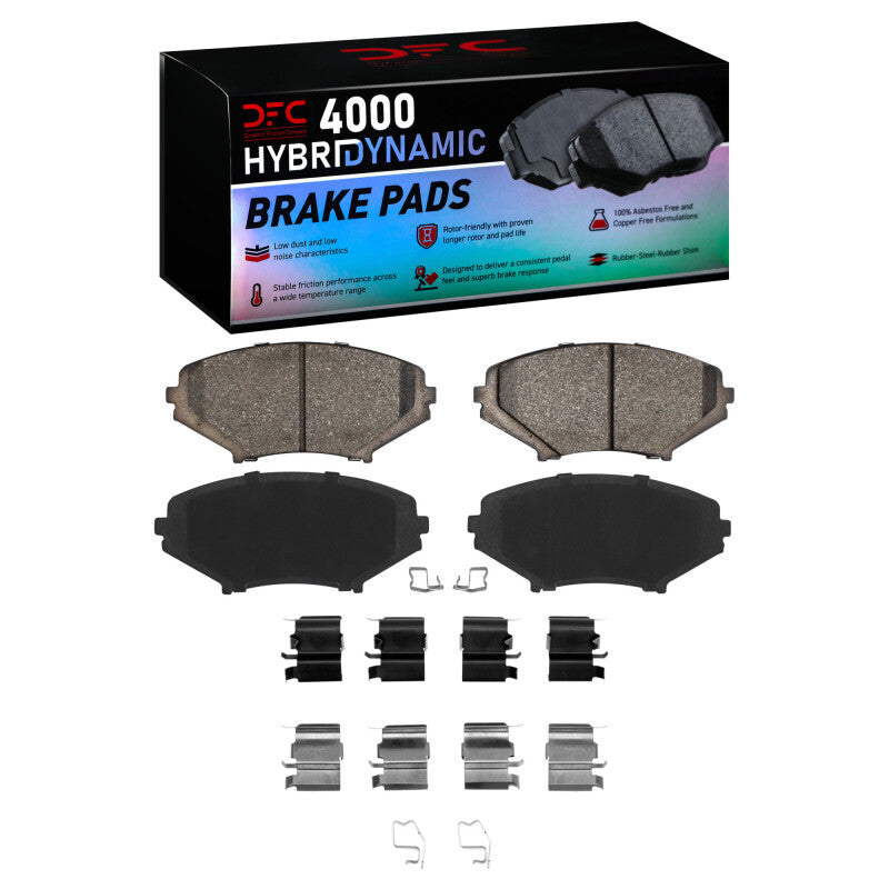 DFC DFC 4000 HybriDynamic Brake Pads Brakes, Rotors & Pads Brake Pads - OE main image