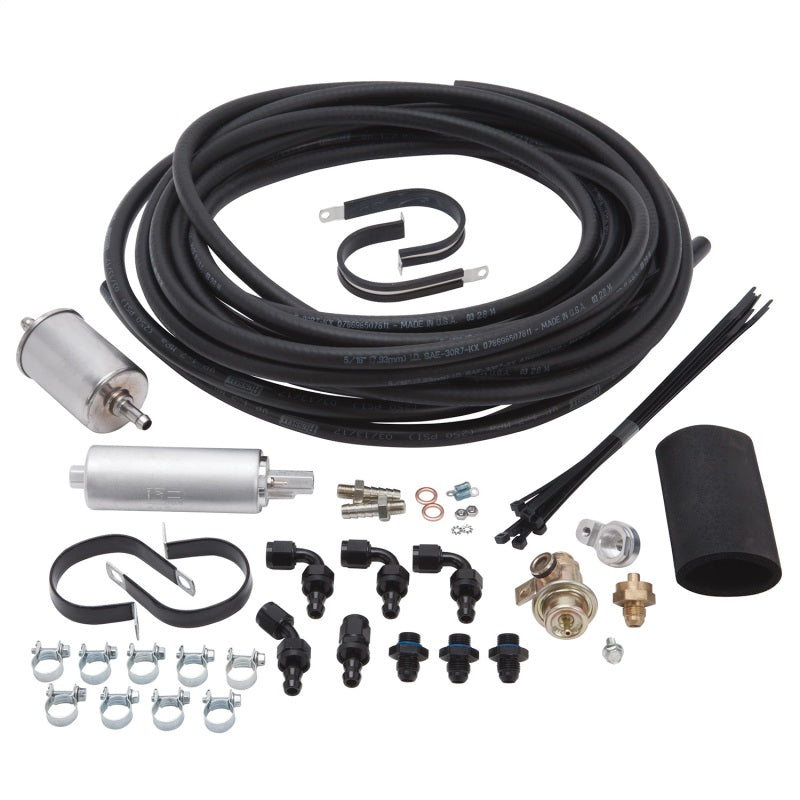 Edelbrock Fuel System E-Street EFI Return Type w/ Rail Mounted Regulator 43 PSI 3651 3651 Photo - Primary