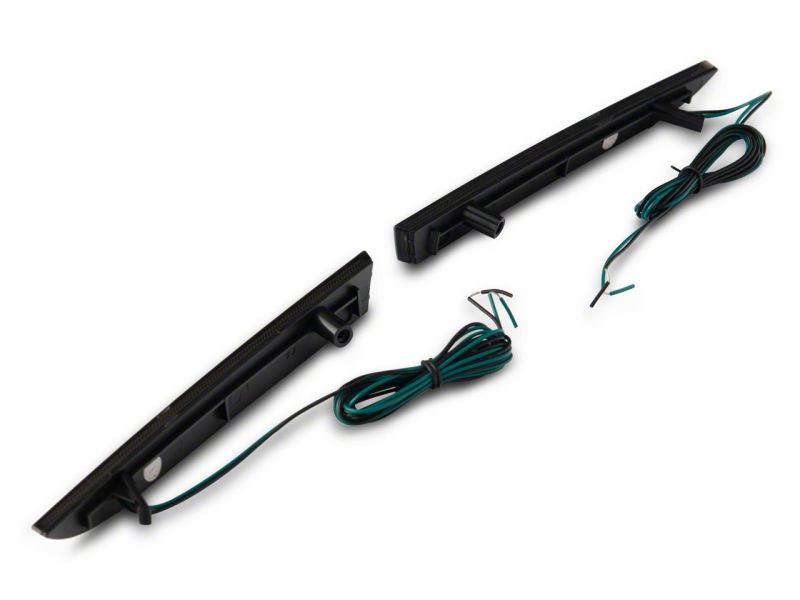 Raxiom 16-18 Chevrolet Camaro Axial Series LED Rear Diffuser Marker Lights- Smoked CC13055 CC13055 Photo - Close Up