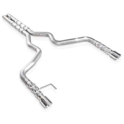 Stainless Works 2015-16 Mustang GT 3in Catback H-Pipe Retro Chambered Mufflers 2-1/2in Cores M15CB M15CB Photo - Primary