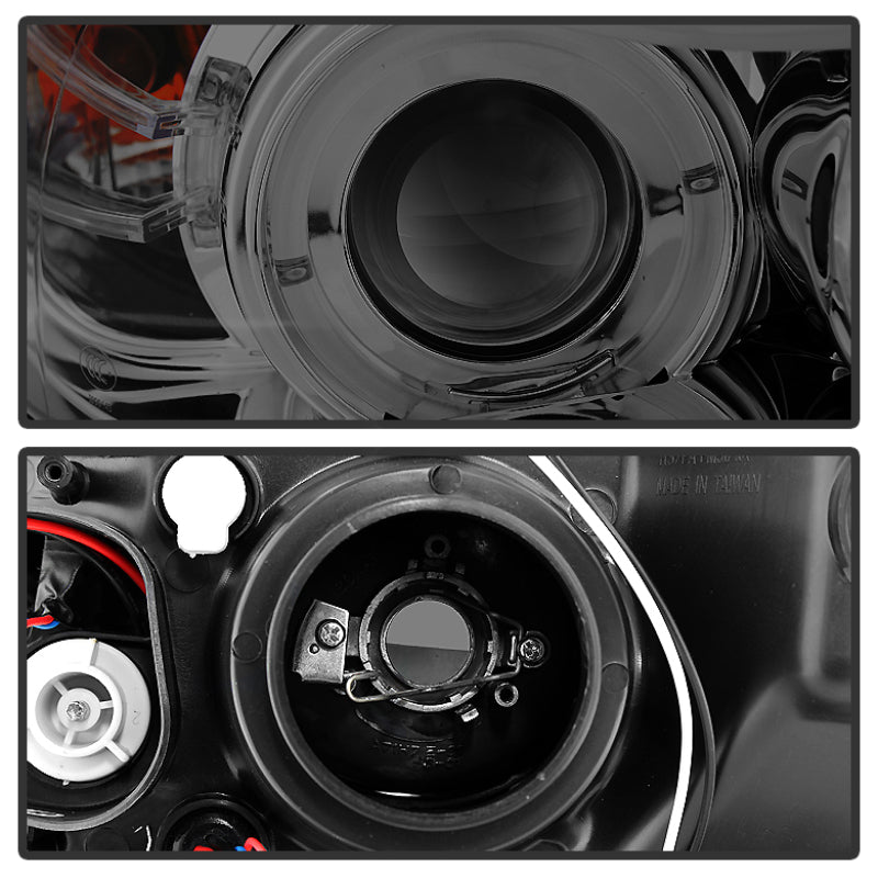 Spyder BMW E90 3-Series 06-08 Projector LED Halo Amber Reflctr Rplc Bulb Smke PRO-YD-BMWE9005-AM-SM 5009029 5009029 User 1