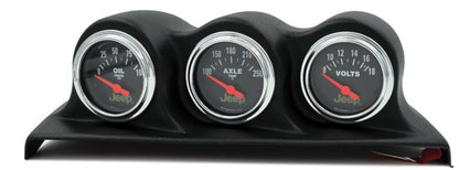 Autometer 07-10 Jeep Wrangler JK Oil PSI/Axle Temp/Volt 3 Piece Gauge Kit 8200 8200 User 1
