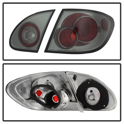 Spyder Toyota Corolla 03-08 Euro Style Tail Lights Smoke ALT-YD-TC03-SM 5033673 5033673 Photo - Unmounted