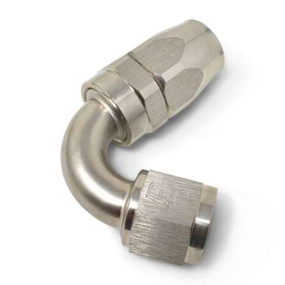 Russell #8 Full Flow Swivel 120° Tight Radius Hose Ends - Endura 613411 Photo - out of package