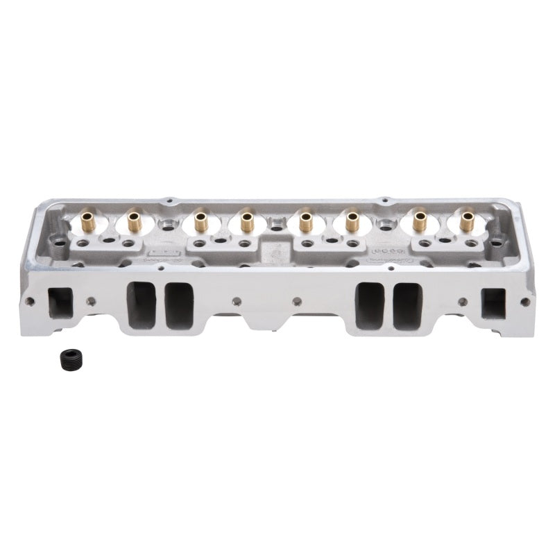 Edelbrock Cylinder Head SBC NHRA Legal 64CC Straight Plug Bare Single 60887 Photo - Primary