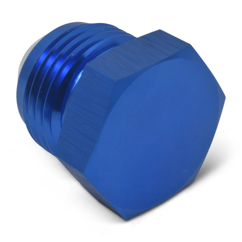 Russell Performance -12 AN Flare Plug (Blue) 660220 660220 Photo - out of package