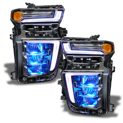 ORACLE Lighting Oracle 20-21 Chevy Silverado HD 2500/3500 RGB Headlight Demon Eye Kit - ColorSHIFT w/o Controller 1453-334 1453-334 Photo - out of package