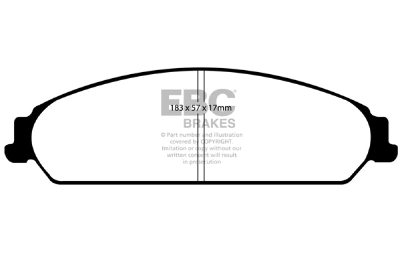 EBC Disc Brake Pad Set DP21724 Photo - Primary