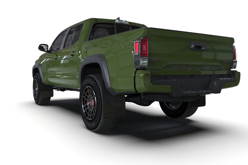 Rally Armor 16-22 Toyota Tacoma Black Mud Flap w/ Grey Logo MF94-BLK-GRY MF94-BLK-GRY User 1
